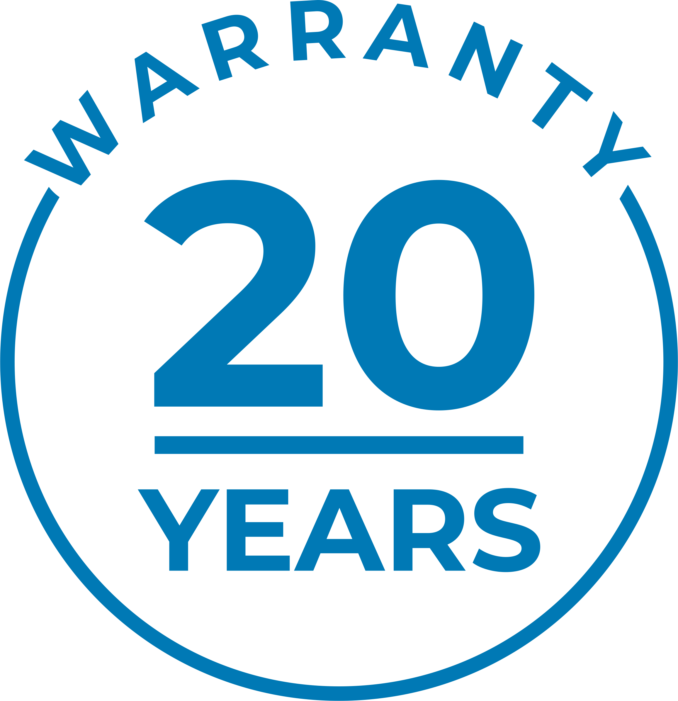 20-year warranty